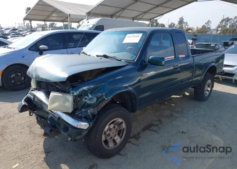 1999 Toyota Tacoma Prerunner V6 из США, поврежденный, VIN 4TASN92N4XZ519660